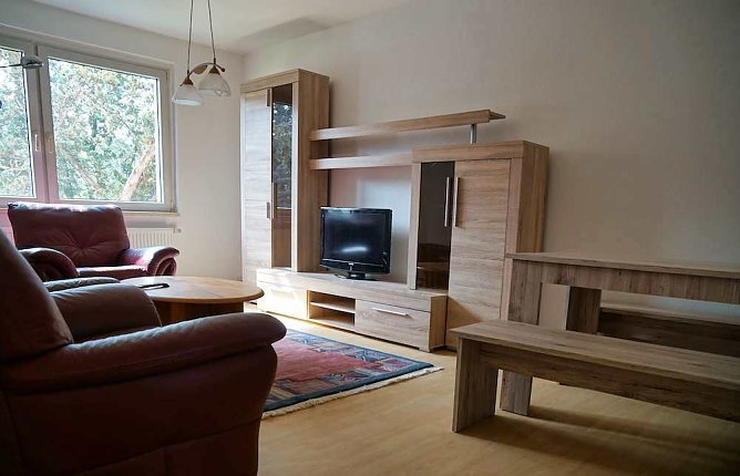 M&ouml;blierte Wohnung f&uuml;r Fl&uuml;chtlinge in der F&ouml;rstemannstra&szlig;e (Foto: SWG)