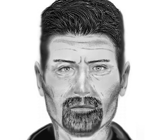 Phantombild des Sexualstraftäters (Foto: Polizei) Phantombild des Sexualstraftäters (Foto: Polizei)