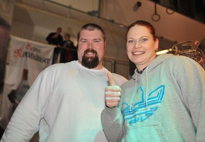 Cantwell und Kleinert (Foto: J. Piper)