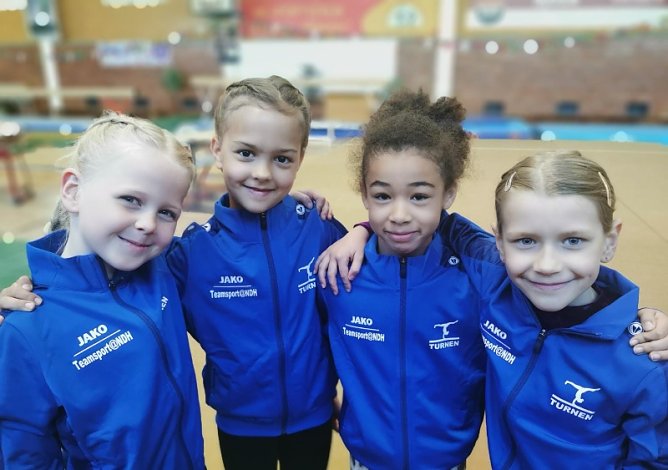 Erfolgreiche Jungturner aus Heringen (Foto: SV Germania Heringen)