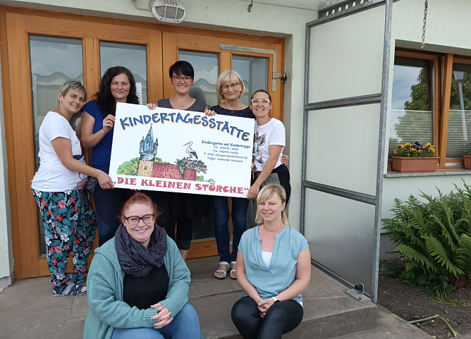 Bei den "Kleinen St&ouml;rchen" in G&ouml;rsbach hat man diese Woche den 50. Geburtstag des Kindergartens ausgiebig gefeiert (Foto: Dominika Ellenberg)