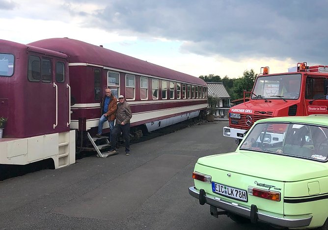 Start- und Endpunkt der Ausfahrt ist das Festgel&auml;nde in Ascherode (Foto: OKC)