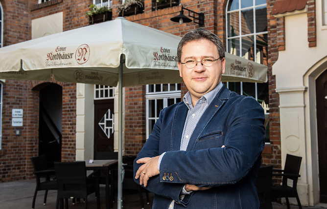 Thomas M&uuml;ller wird am Freitag in der Flohburg &uuml;ber das Erbe der Nordh&auml;user Brennherren (Foto: Christoph Keil)