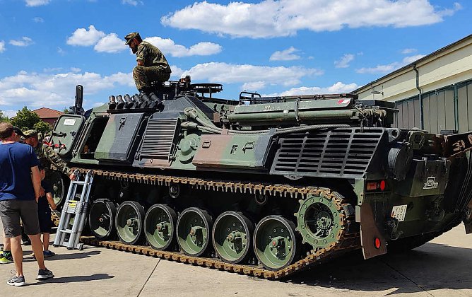 Tag der offenen T&uuml;r bei der Bundeswehr (Foto: P.Blei)