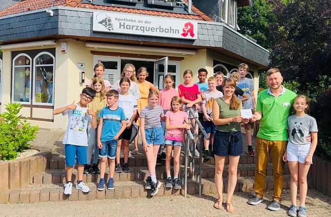 Spenden&uuml;bergabe in Ilfeld (Foto: Nicole Ebert)