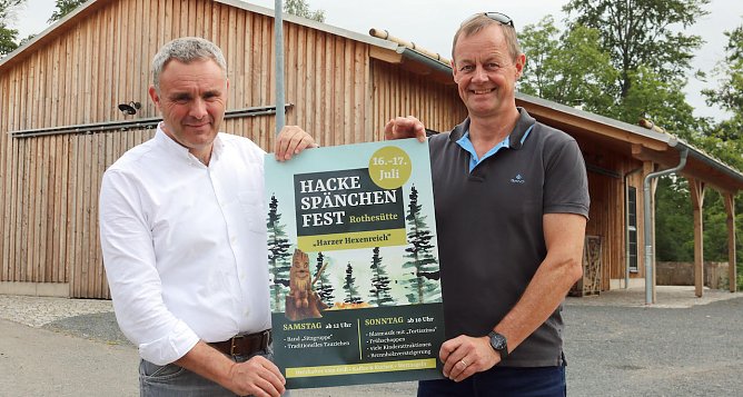 Hackesp&auml;nchenfest in Rothes&uuml;tte Mitte Juli (Foto: J.Piper)