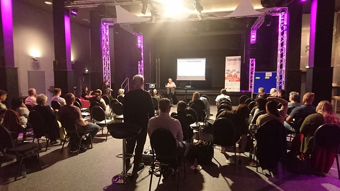 Die Fachtagung im Clubhaus war heute gut besucht (Foto: agl) Die Fachtagung im Clubhaus war heute gut besucht (Foto: agl)