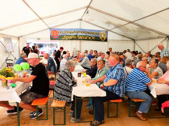 Mitgliederversammlung der Salzaer Kleing&auml;rtner (Foto: W. Schumann)