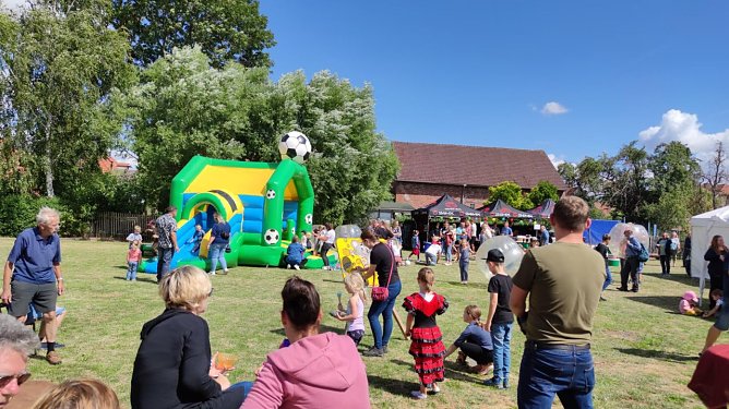 In Kleinbodungen wurde am Wochenende ordentlich gefeiert (Foto: Daniela Steinecke) In Kleinbodungen wurde am Wochenende ordentlich gefeiert (Foto: Daniela Steinecke)