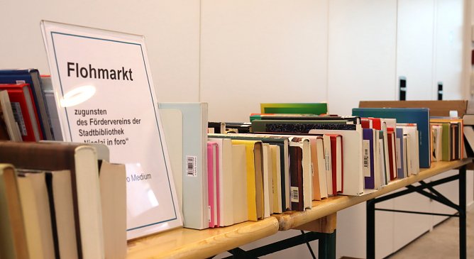 B&uuml;cherflohmarkt am Wochenende (Foto: Stadtverwaltung Nordhausen)