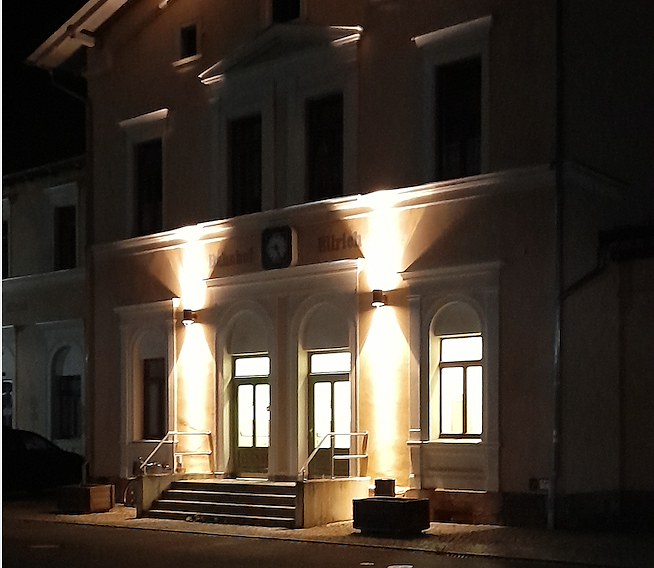 Beleuchtung unter "Volllast" (Foto: H. Weschke) Beleuchtung unter "Volllast" (Foto: H. Weschke)