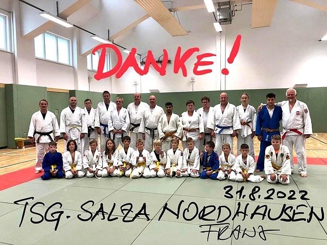Die TSG Salza ist jetzt Mitglied der World Judo Family (Foto: Roland Lüddecke) Die TSG Salza ist jetzt Mitglied der World Judo Family (Foto: Roland Lüddecke)