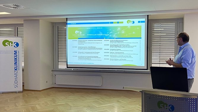 Neue Vortragsreihe im Südharz Klinikum (Foto: M.Brasch) Neue Vortragsreihe im Südharz Klinikum (Foto: M.Brasch)