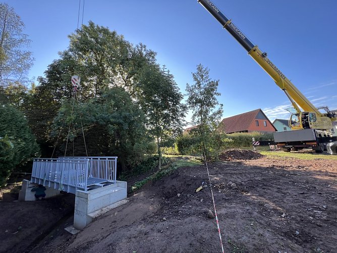 Neue Brücke in Herreden (Foto: Stadtverwaltung Nordhausen) Neue Brücke in Herreden (Foto: Stadtverwaltung Nordhausen)