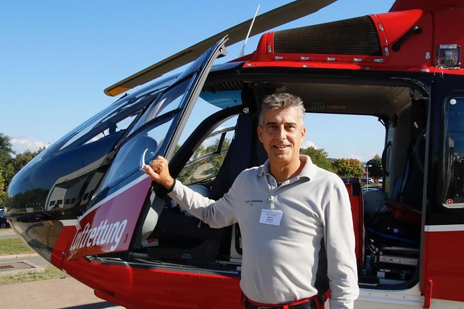 Fliegt seit 2003 mit Christoph 37 - Pilot Martin Wagner (Foto: agl) Fliegt seit 2003 mit Christoph 37 - Pilot Martin Wagner (Foto: agl)