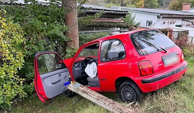 Unfall bei Krimderode (Foto: S.Dietzel)