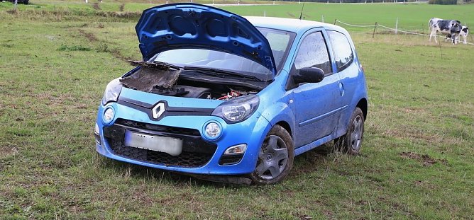 Endstation Kuhweide: Von der Straße abgekommen (Foto: Silvio Dietzel) Endstation Kuhweide: Von der Straße abgekommen (Foto: Silvio Dietzel)