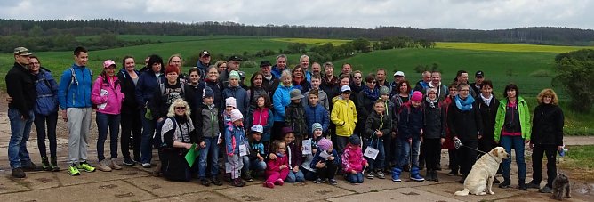 Der letzte Familienwandertag des Vereins fand 2019 statt. (Foto: SG Blau Gelb G&ouml;rsbach)