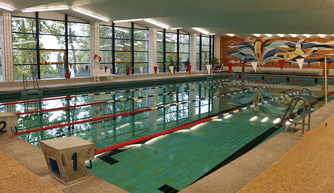 Die Schwimmhalle in Sollstedt (Foto: Jessica Piper) Die Schwimmhalle in Sollstedt (Foto: Jessica Piper)