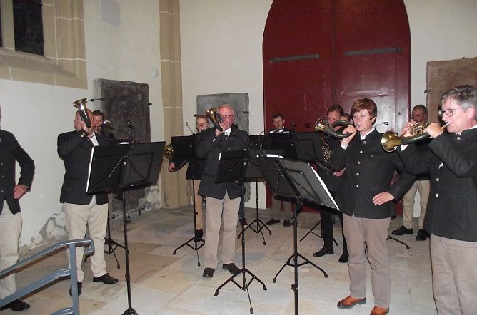 Jagdhornbl&auml;sergruppe Birkenmoor (Foto: Kurt Frank)