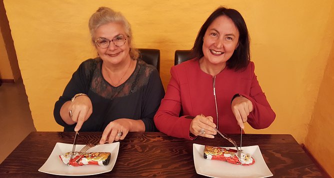 Anja Eisner und Susanne Hinsching (Foto: Stadtverwaltung Nordhausen)