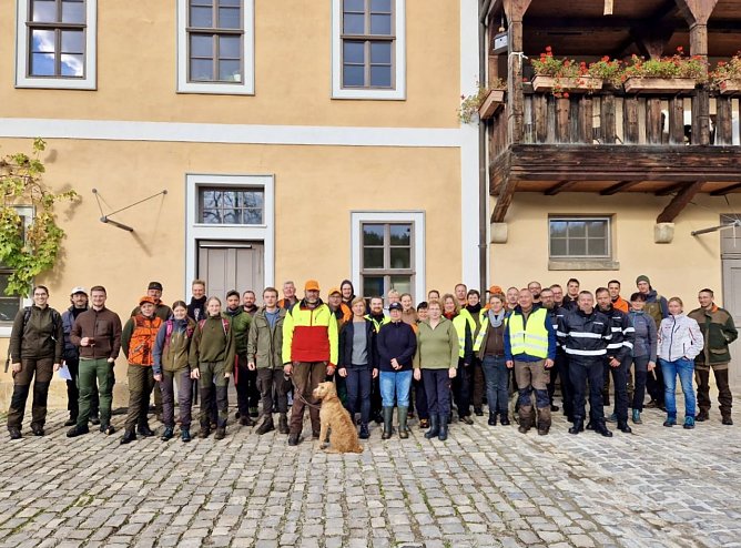 &Uuml;bungsteilnehmer aus Nordhausen (Foto: Pressestelle Landratsamt)