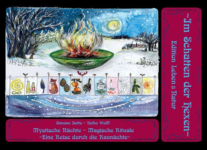 Kathrin Hotowetz stellt in S&uuml;lzhayn die "Reise durch die Rauhn&auml;chte" vor (Foto: Heimat-und Kulturverein S&uuml;lzhayn)