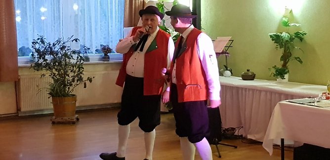 Die "Wipperdorfer Herzbuben" zu Gast in G&uuml;nzerode (Foto: Walter Becker)