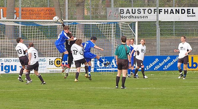 Ilmenau mit starker Abwehr (Foto: nnz)