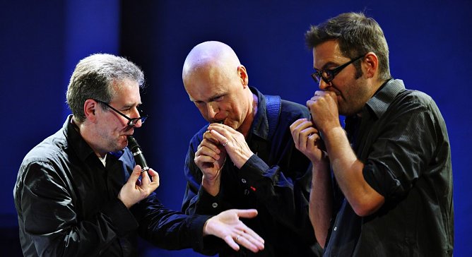 The Clarinet Trio 2 (Agentur), The Clarinet Trio am 14. Januar 2023 im Jazzclub JazzMangel  (Foto: Agentur)