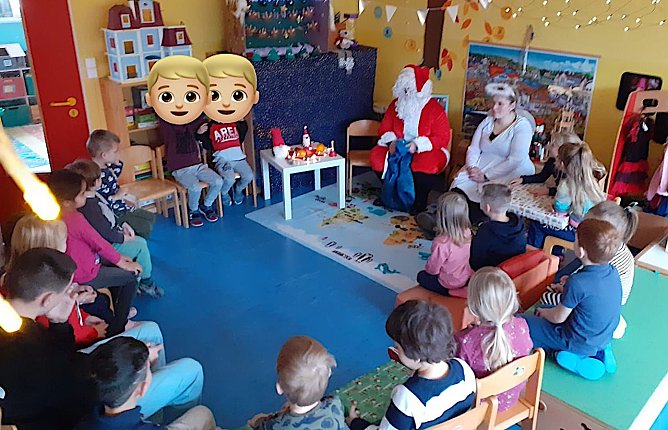 Weihnachtsstimmung in der Kita Brummkreisel (Foto: Kita Brummkreisel) Weihnachtsstimmung in der Kita Brummkreisel (Foto: Kita Brummkreisel)