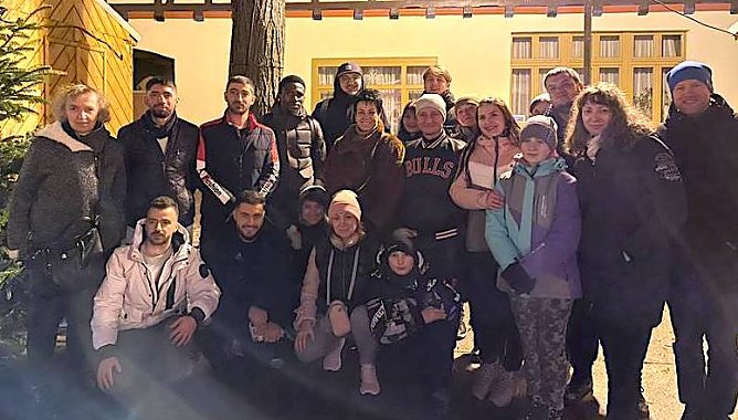 Theaterbesuch der Sprachklasse (Foto: A.Mehler) Theaterbesuch der Sprachklasse (Foto: A.Mehler)