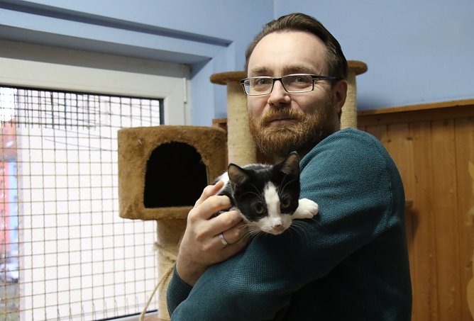 Kevin Schmidt ist ehrenamtlicher Vorsitzender des Vereins Tierschutz Nordhausen (Foto: agl)