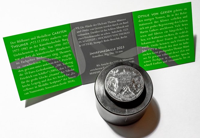 Jahresmedaille  (Foto: Tourist-Information S&uuml;dharz )