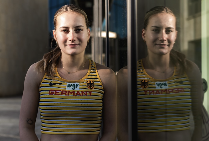 Chantal Rimke startet am 28. Januar beim Kugelsto&szlig;meeting "Nordhausen-Indoor" als Lokalmatadorin beim U20-Nachwuchs (Foto: Christoph Keil)