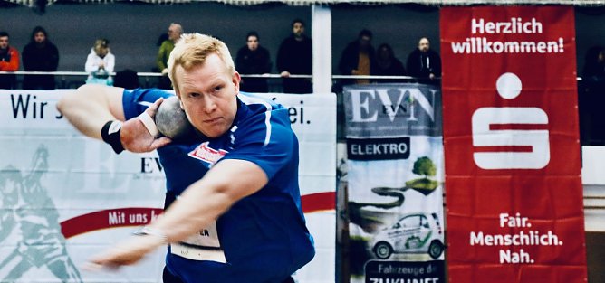 Kugelstoß-Indoor in Nordhausen (Foto: agl) Kugelstoß-Indoor in Nordhausen (Foto: agl)