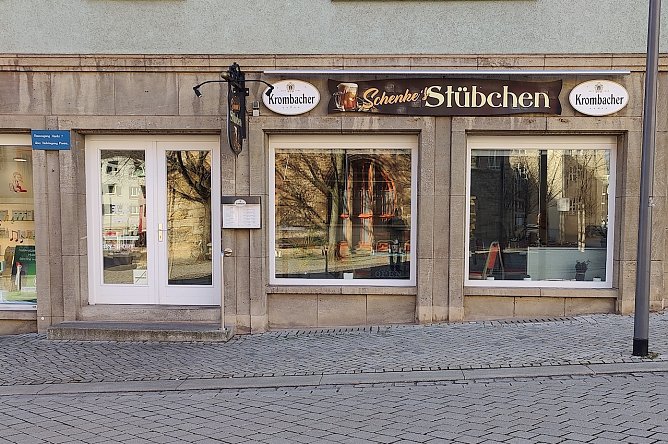 Schenkes St&uuml;bchen am Rathaus in Nordhausen (Foto: Peter Blei)