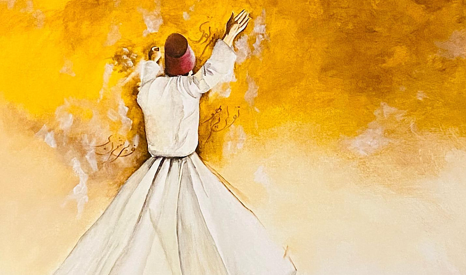 Gem&auml;lde von Sara Khan (Foto: Stadtverwaltung Nordhausen)