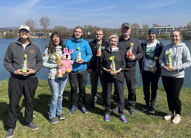 Tacuhsportler feierten Ostern am und im See (Foto: O.Gothe)