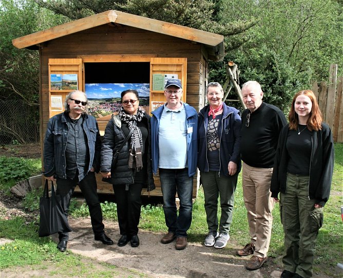 Mustapha Boutadjine zu Besuch in Auleben (Foto: Ulrich Reinboth)