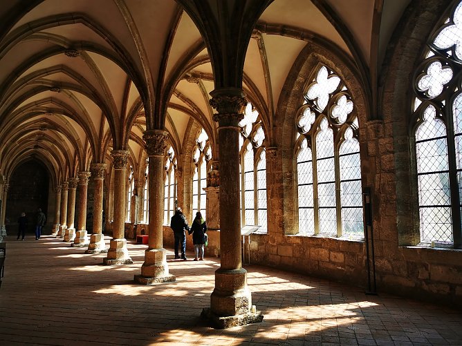 Kreuzgang im Kloster Walkenried (Foto: A. Behnke) Kreuzgang im Kloster Walkenried (Foto: A. Behnke)