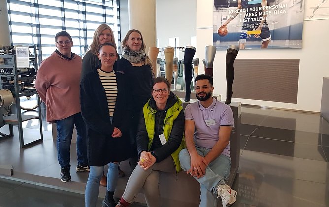 Gruppenbild von der Abschlussfahrt (Foto: IWK) Gruppenbild von der Abschlussfahrt (Foto: IWK)