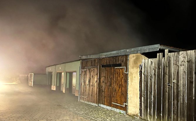 Starke Rauchentwicklung f&uuml;hrte letzte nicht zu einem au&szlig;ergew&ouml;hnlichen Feuerwehreinsatz (Foto: FFW Heringen/S.Dietzel)