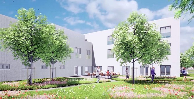 So soll das Ensemble einmal aussehen (Foto: Habau Deutschland GmbH)