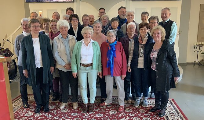 Die beteiligten Kirchenchöre (Foto: C.Heimrich) Die beteiligten Kirchenchöre (Foto: C.Heimrich)