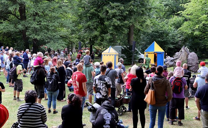 Parknick im Stadtpark (Foto: Stadtverwaltung Nordhausen)