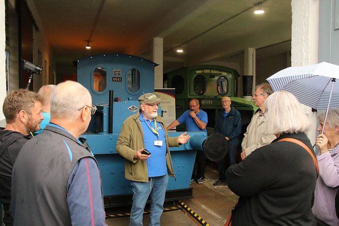 Die Lok geh&ouml;rt zu den Highlights beim Museumsrundgang und wird auch gerne nochmal angeschmissen (Foto: agl)