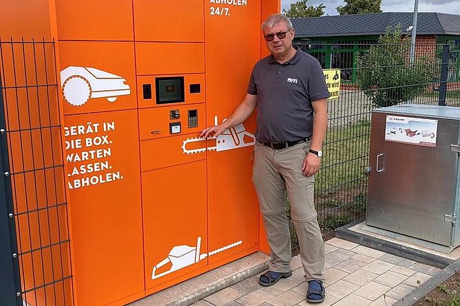 Abholmöglichkeit in Nohra schaffen (Foto: S.Dietzel) Abholmöglichkeit in Nohra schaffen (Foto: S.Dietzel)