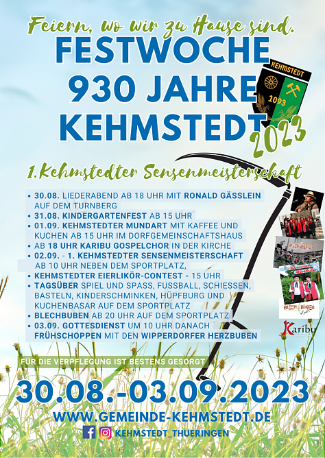 Festwoche in Kehmstedt (Foto: Eva Maria Ostwald) Festwoche in Kehmstedt (Foto: Eva Maria Ostwald)