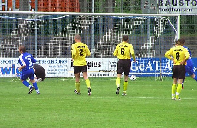 Elfmeter verwandelt - 1:0 (Foto: nnz)